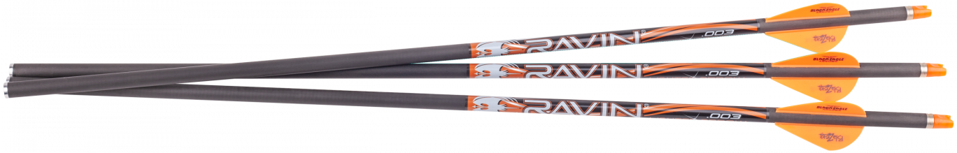 Ravin Crossbows R133 Match Weight Lighted Arrows 400GR .003" 3 Pack