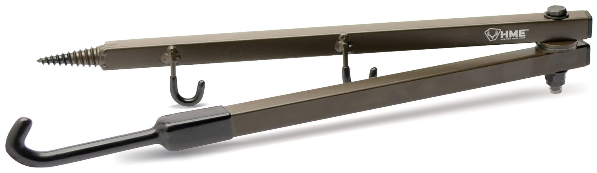 HME HMEFBH Folding Bow Hanger  Green Steel
