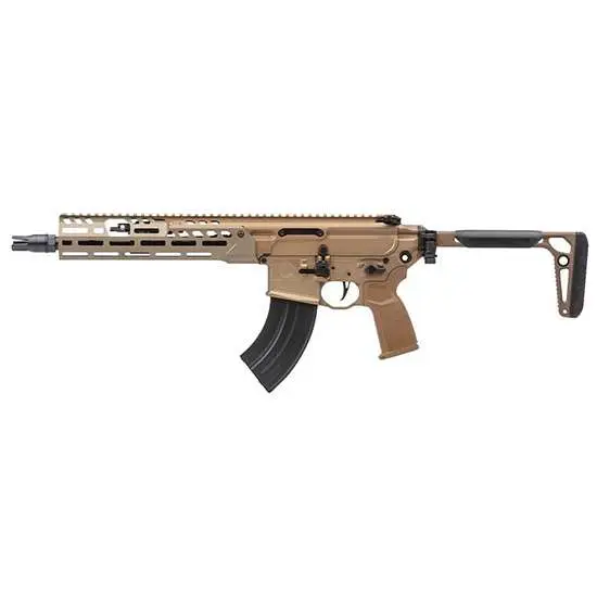 C3 SIG MCX SPEAR LT SBR 7.62X39 FDE 11.5" BBL, 10" HG, PUSH BTN FLD STOCK, SBR