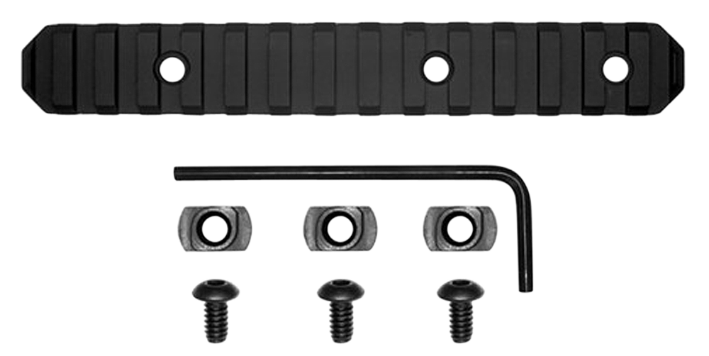 GrovTec US Inc GTSW239 6 Inch 15 Slot M-Lok Black Anodized