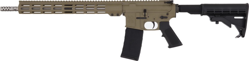 GLFA AR15 RIFLE 223 WYLDE 16" S/S BBL FLAT DARK EARTH