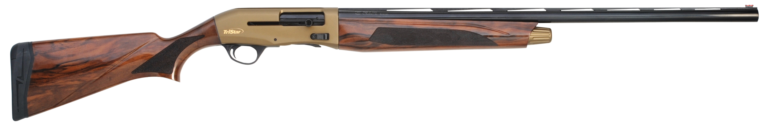 TriStar 24267 Viper G2 Pro Full Size 20 Gauge Semi-Auto 3" 5+1 26" Black Vent Rib Barrel, Bronze Cerakote Steel Receiver, Fixed Turkish Walnut Stock, Beretta/Benelli Mobil Chokes, Right Hand