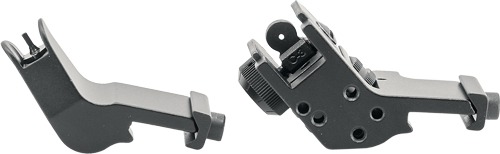JE FIXED FRONT/REAR SIGHT 45 DEGREE OFFSET ALUMINUM BLK