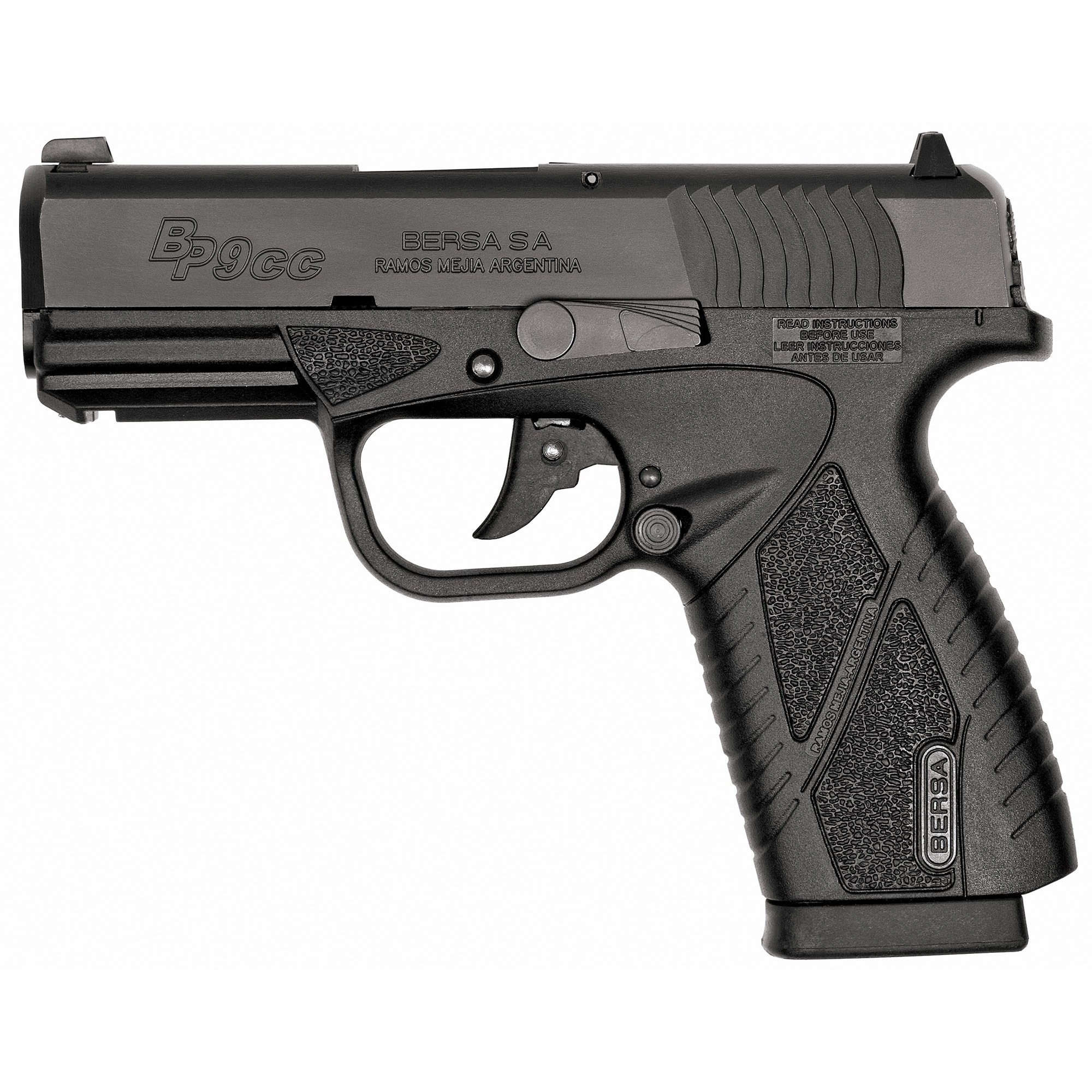 BERSA BP CC 9MM 3.2" BL 8RD