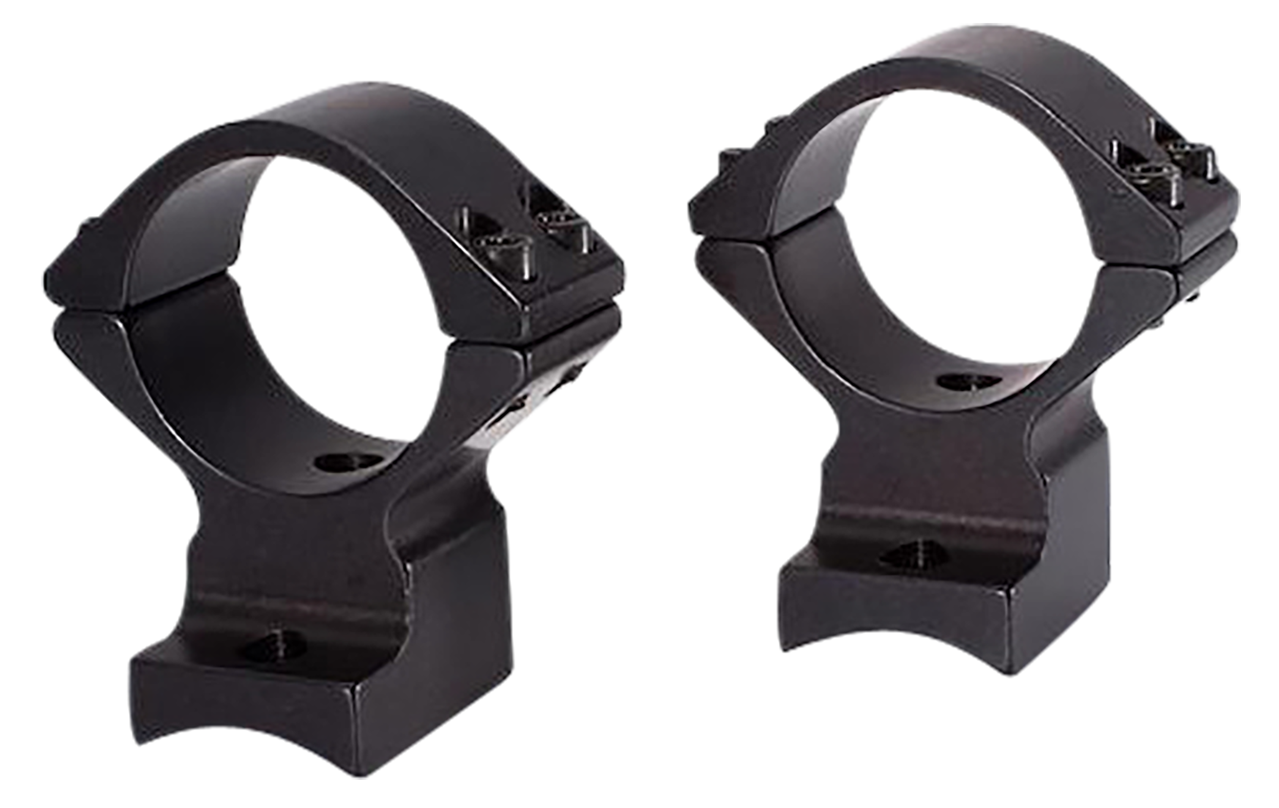 Talley 940734 Scope Mount/Ring Combo  Black Anodized 1" Tube Weatherby Vanguard Medium Rings