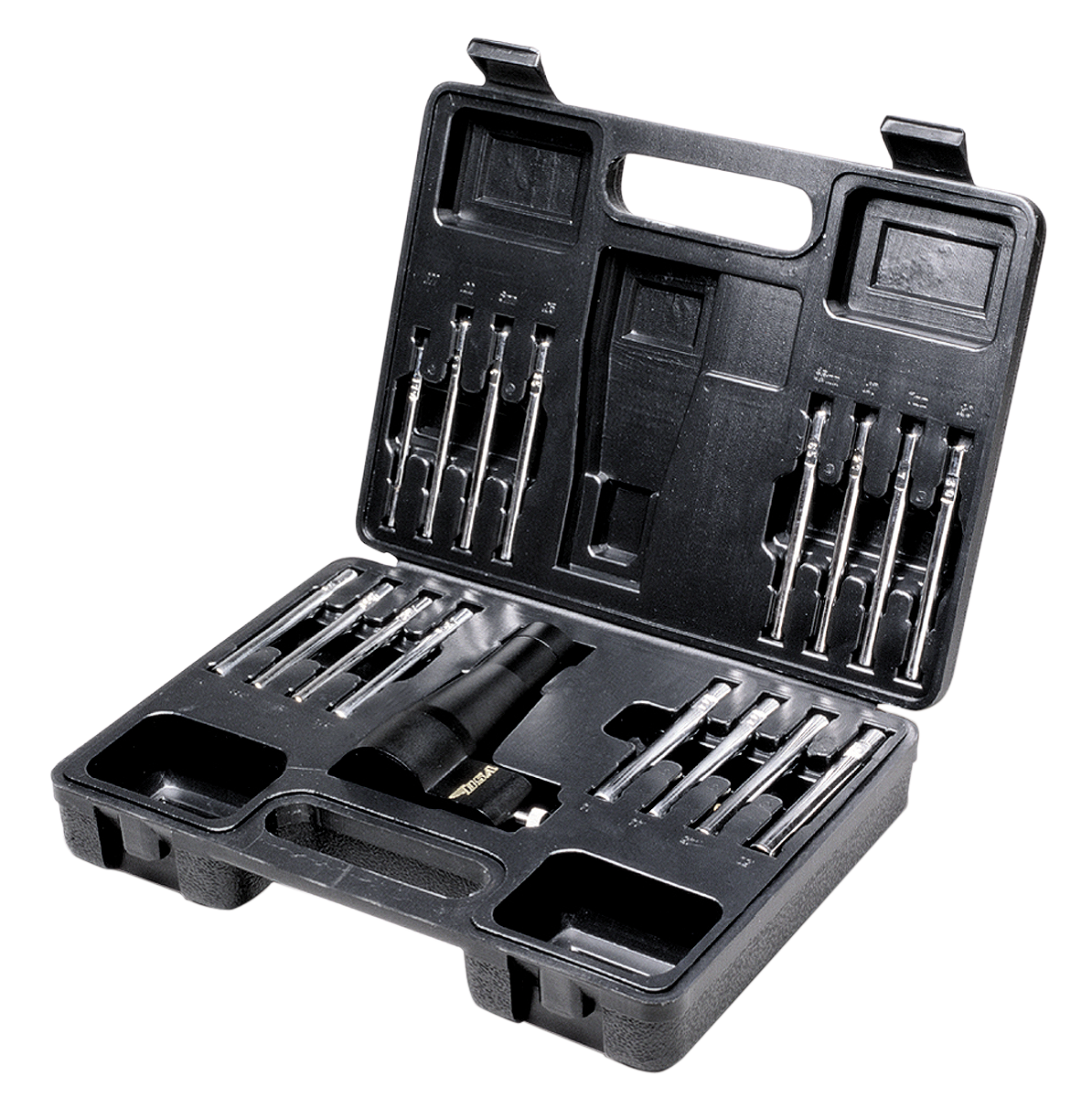 BSA BS30 Bore Sight Kit Pistol/Rifle Multi-Caliber Hard Case 15 Arbors