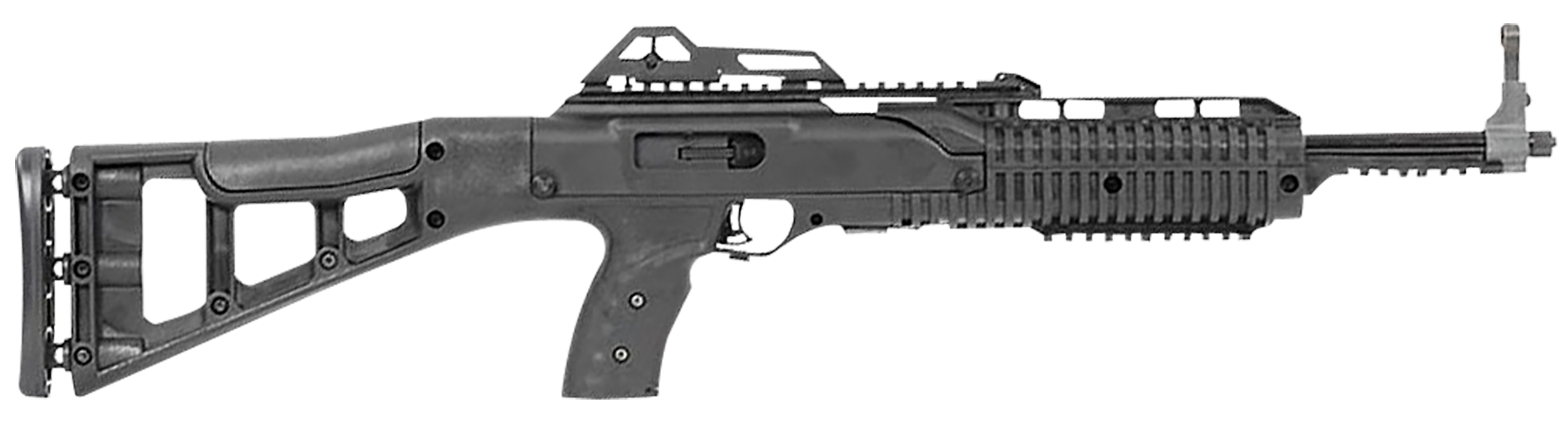 Hi-Point 3095TS 3095TS Carbine 30 Super Carry 10+1 16.50" Threaded, Black, All Weather Molded Grip/Skeletonized Stock, Adj. Sights