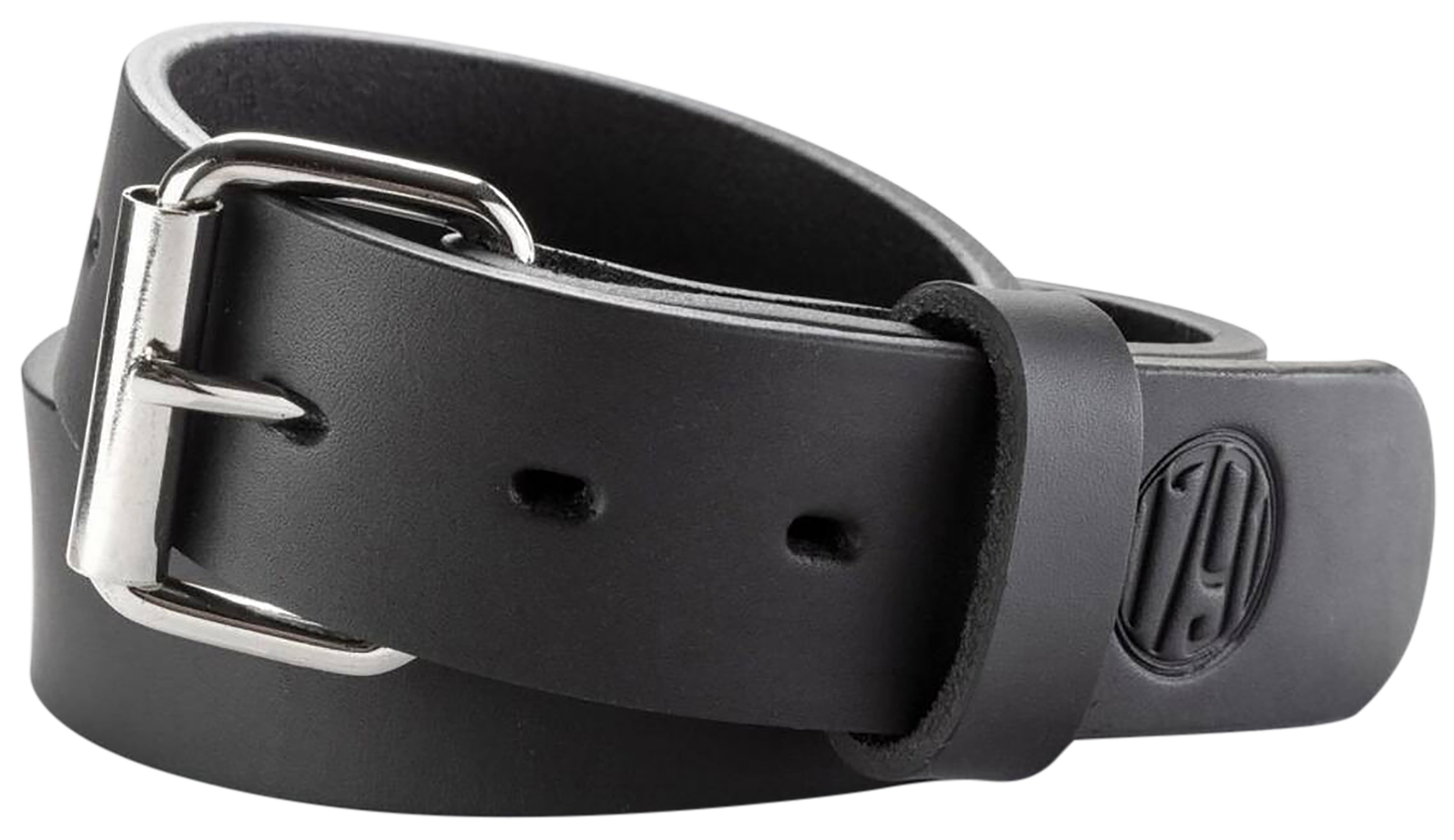 1791 Gunleather BLT014448SBLA 01  Gun Belt Stealth Black Leather 44/48 1.50" Wide Buckle Closure
