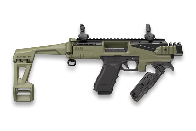 FAB FXKSCOUTSLAG ADV CON KIT W/BRACE GLK17/19 ODG