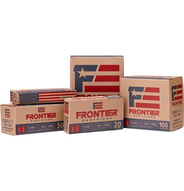 Hornady Frontier Rifle Ammunition 5.56X45 NATO 75 gr BTHP-MATCH 2910 fps 500/ct Case