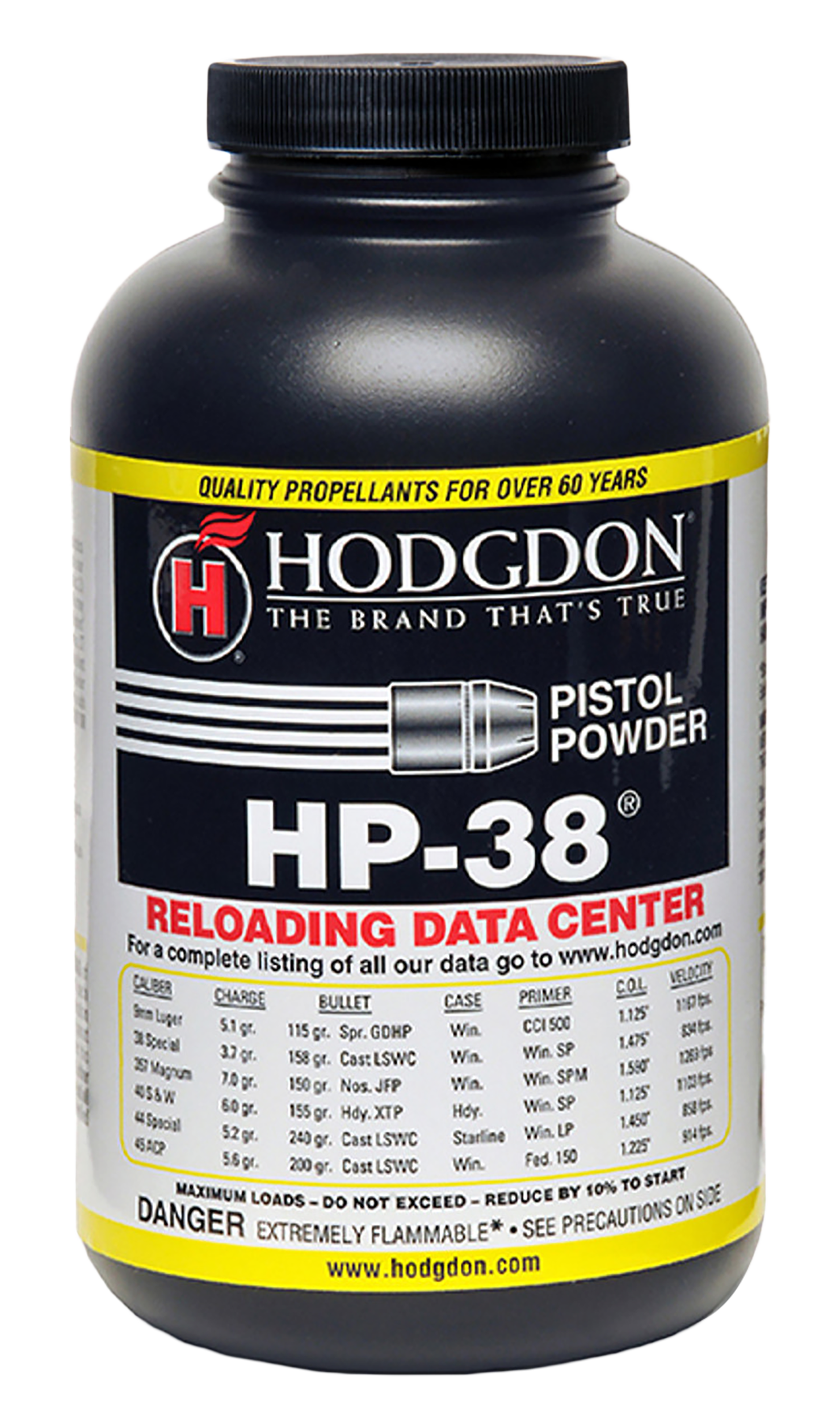 Hodgdon P381 Spherical HP38 Smokeless Handgun 1 lb