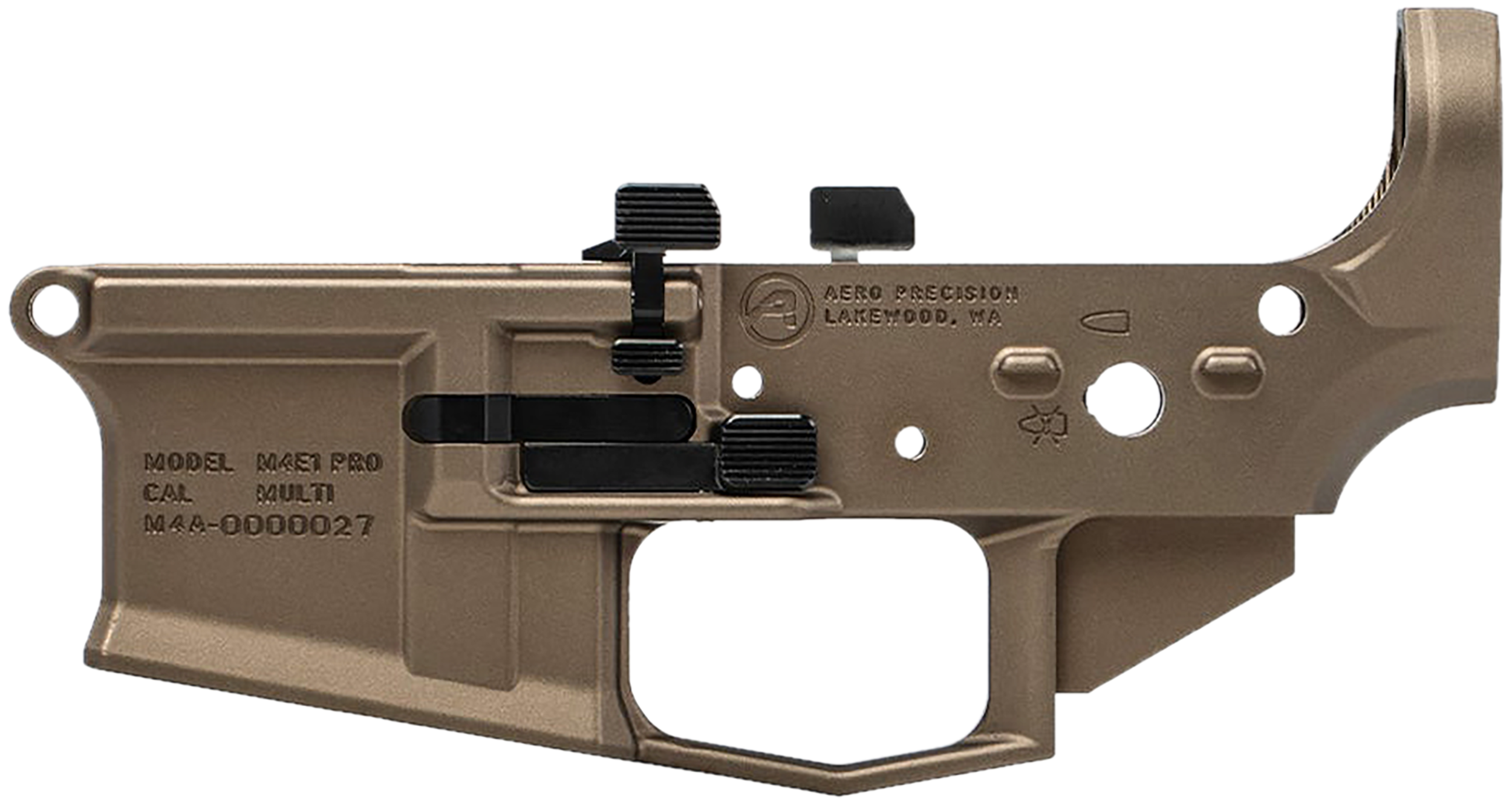 Aero Precision  Pro Lower Receiver M4E1 Compatible w/ AR15 Components and Magazines