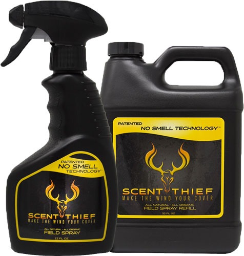 SCENT THIEF FIELD SPRAY COMBO PACK 12OZ W/32OZ REFILL<