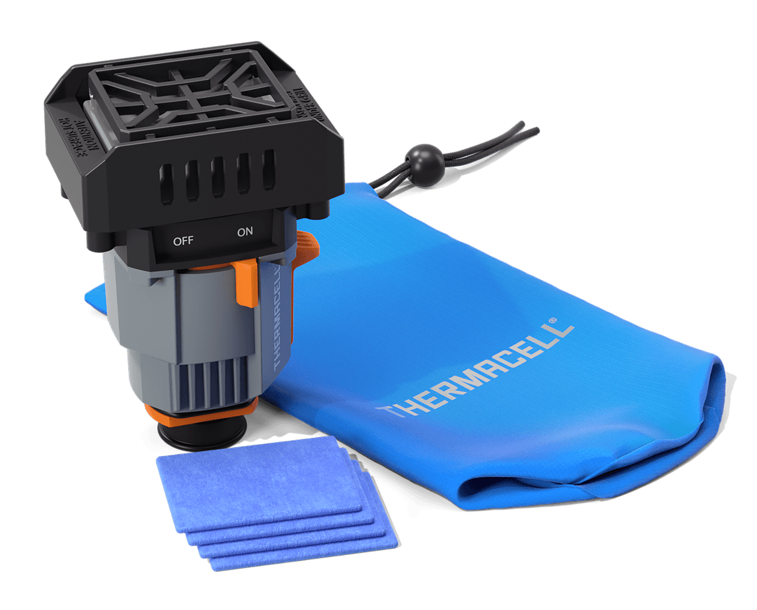 Thermacell MRBPR Backpacker Gray Effective 15 ft Odorless Scent Repels Mosquito 4 oz Effective Up to 90 Hours