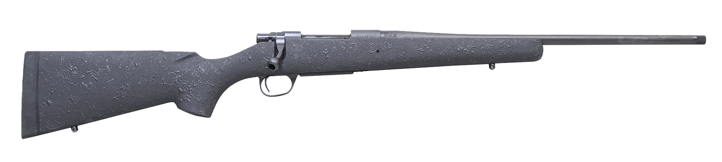 Howa HHSSL308BLK 1500 Superlite Gen2 Full Size 308 Win 3+1 20" Black Threaded Barrel, Matte Blue Steel Drilled & Tapped Receiver, Black w/Black Webbing HS Precision Synthetic Stock, Right Hand