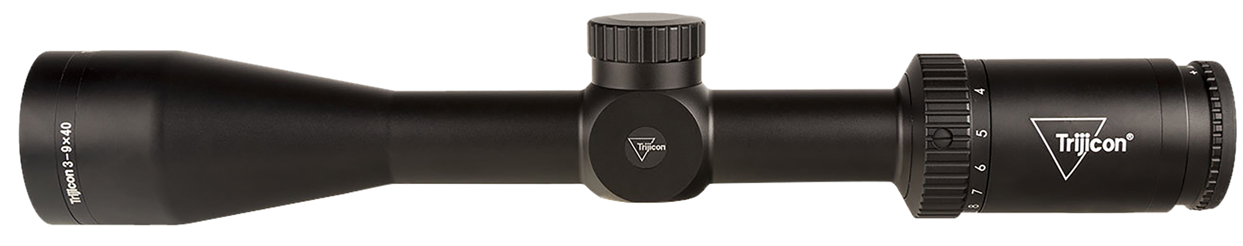Trijicon 2700006 Huron Satin Black 3-9x 40mm 1" Tube BDC Hunter Holds Reticle