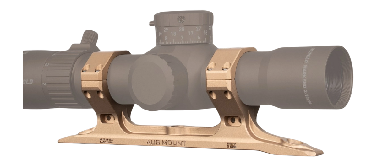 Q The Fix 35mm Scope Mount FDE