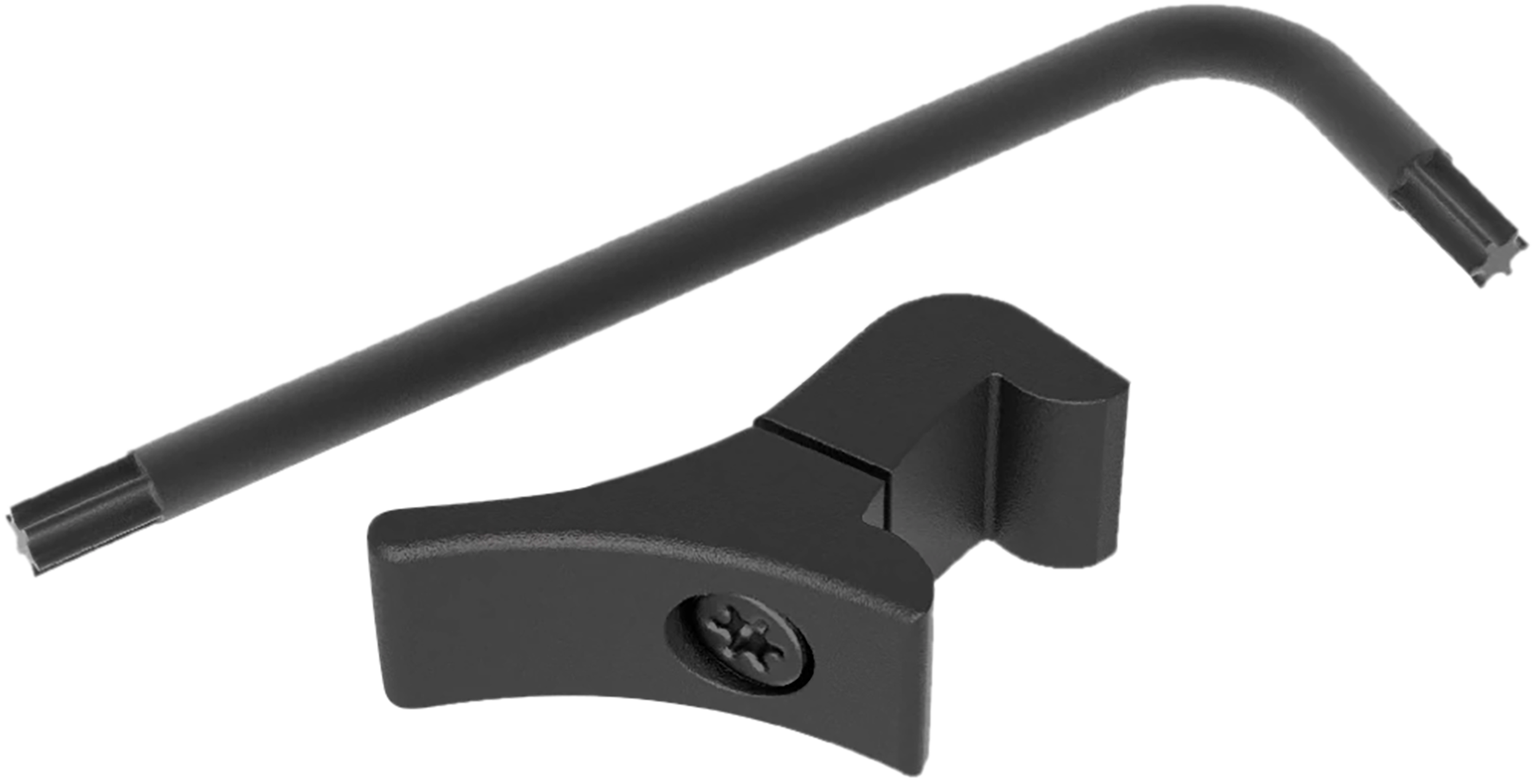 Leupold 172369 Throw Lever  Black Aluminum Compatible w/ VX-5HD/6HD Riflescopes