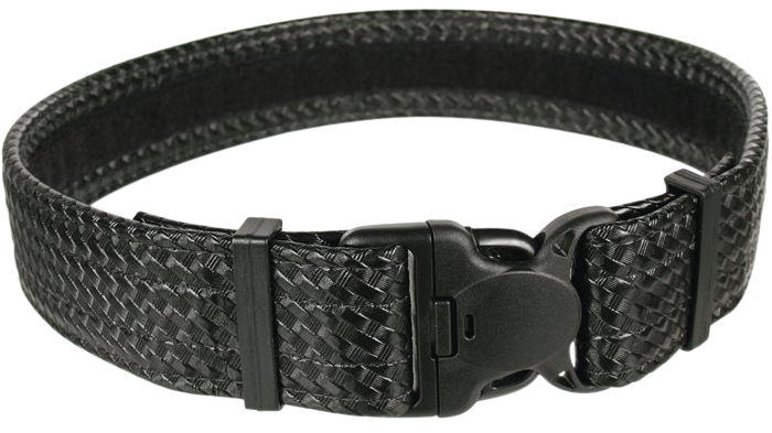 Blackhawk 44B2LGBK Ergonomic Duty Belt Black Cordura 38"-42" 2.25" Wide Buckle Closure