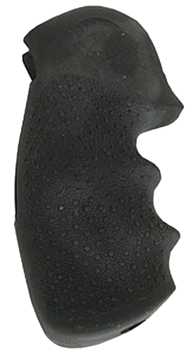 Hogue 25000 Monogrip Finger Grooves Black Rubber Fits S&W N Frame with Round Butt