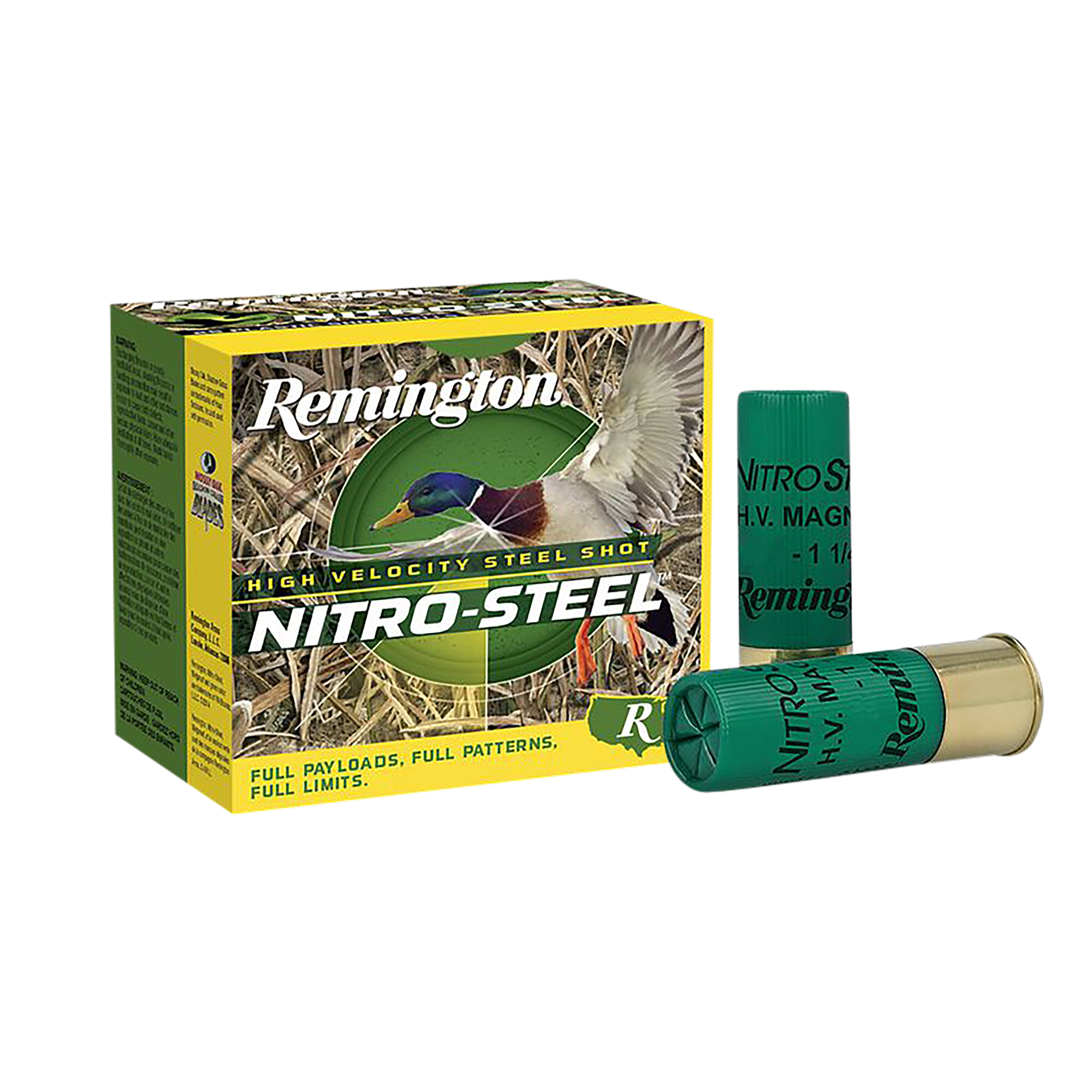 Remington Ammunition 20860 Nitro-Steel High Velocity 12Gauge 3" 1 3/8oz 2Shot 25 Per Box/10 Case