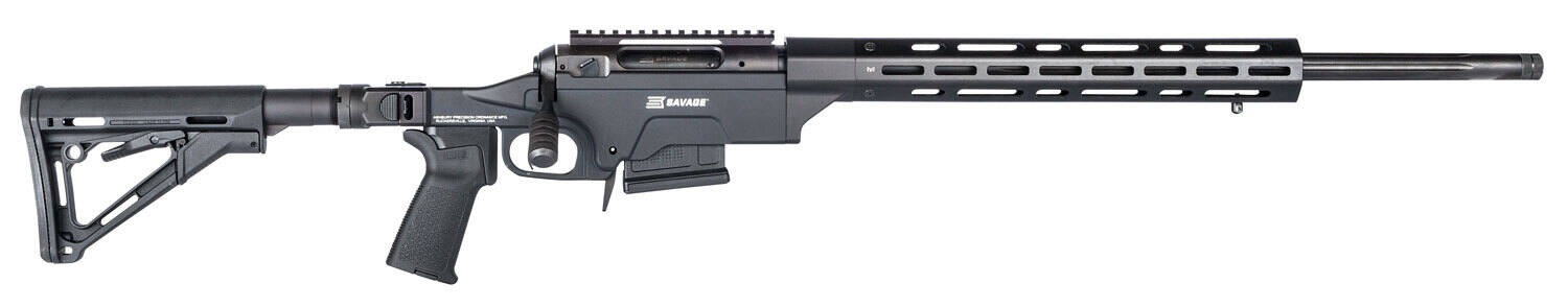 dSAVAGE 10 ASH 6.5CRED 24" RFL BLK
