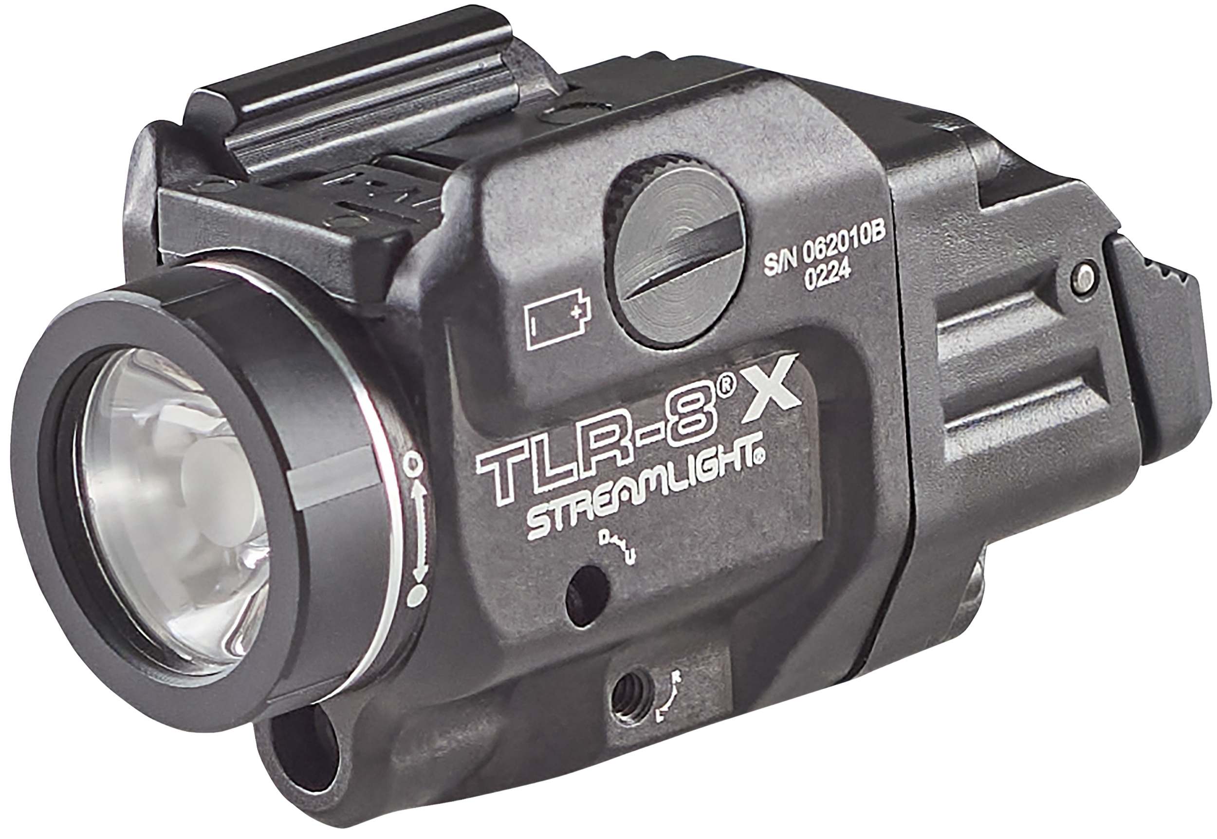 Streamlight 69414 TLR-8 A Gun Light with Red Laser  Black Anodized 500 Lumens White LED