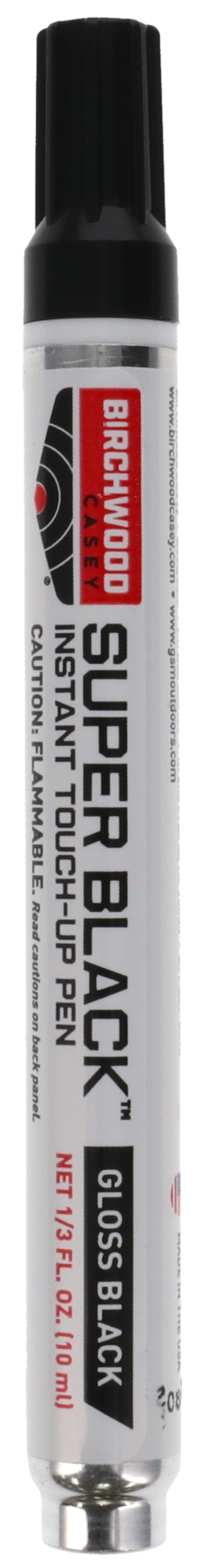 Birchwood Casey 15111 Super Black Touch-Up Pen Gloss Black 1/3 oz.