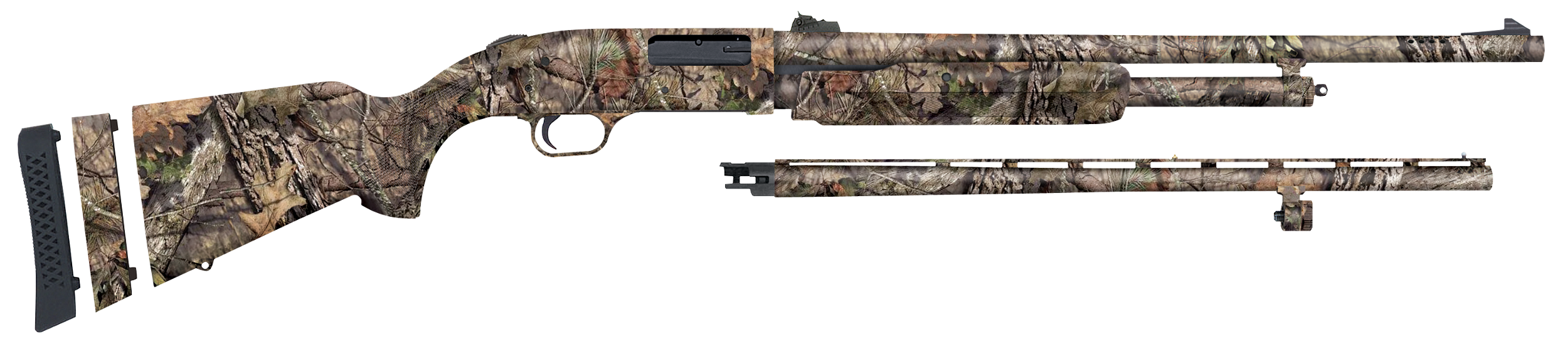 Mossberg 54215 500 Super Bantam Field/Deer 20 Gauge 22" / 24" Mossy Oak Obsession, Adjustable LOP Stock
