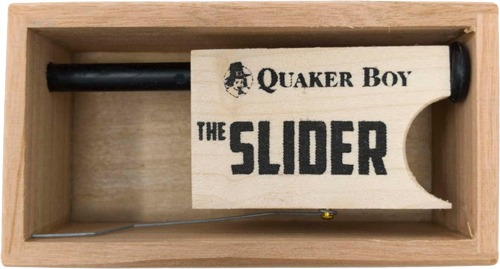 QUAKER BOY TURKEY CALL PUSH BUTTON THE SLIDER