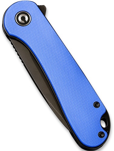 CIVIVI KNIFE ELEMENTUM 3.47" BLUE G-10/BLACK STONEWASH D2