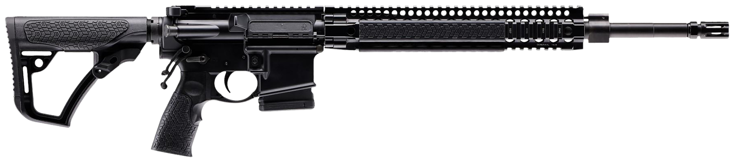 Daniel Defense 0214213175055 DDM4 MK12 SPR *CA Compliant 5.56x45mm NATO 18" 10+1 Black Hard Coat Anodized Rec 6 Position w/SoftTouch Overmolding Stock Black Polymer Grip