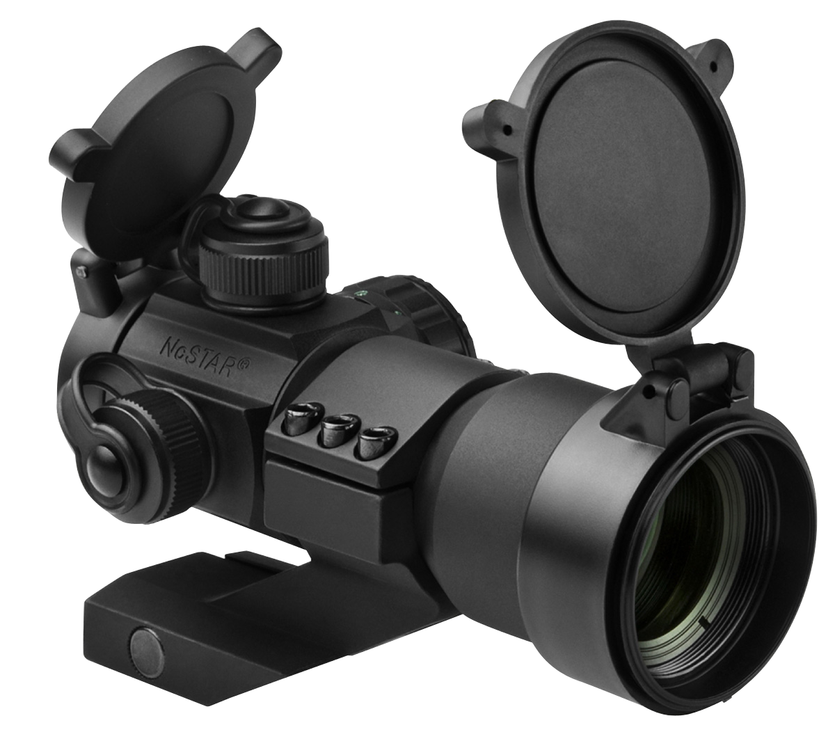 NcStar DRGB135 35mm Red/Green/Blue Dot Optic  Black Anodized 1 x 35 mm 3 MOA  Red/Green/Blue Dot