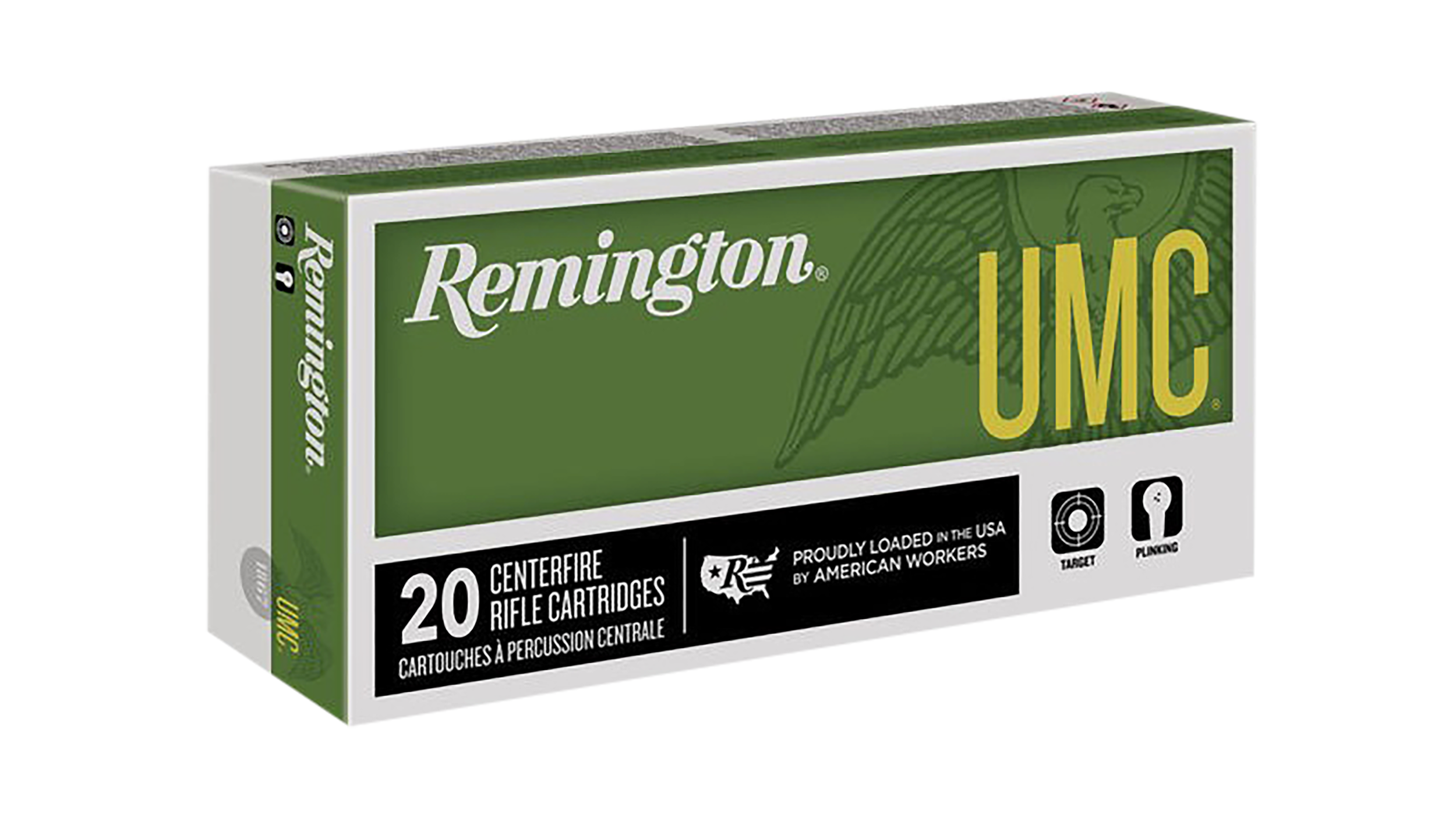 Remington Ammunition 21203 UMC  224Valkyrie 75gr Full Metal Jacket 20 Per Box/10 Case