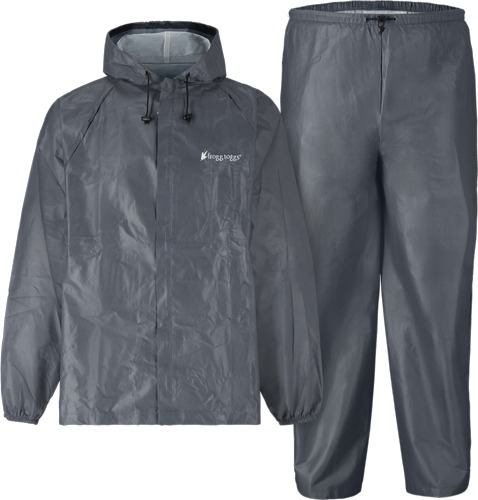 FROGG TOGGS RAIN SUIT MENS ULTRA LITE 2 2XL CARBON BLACK