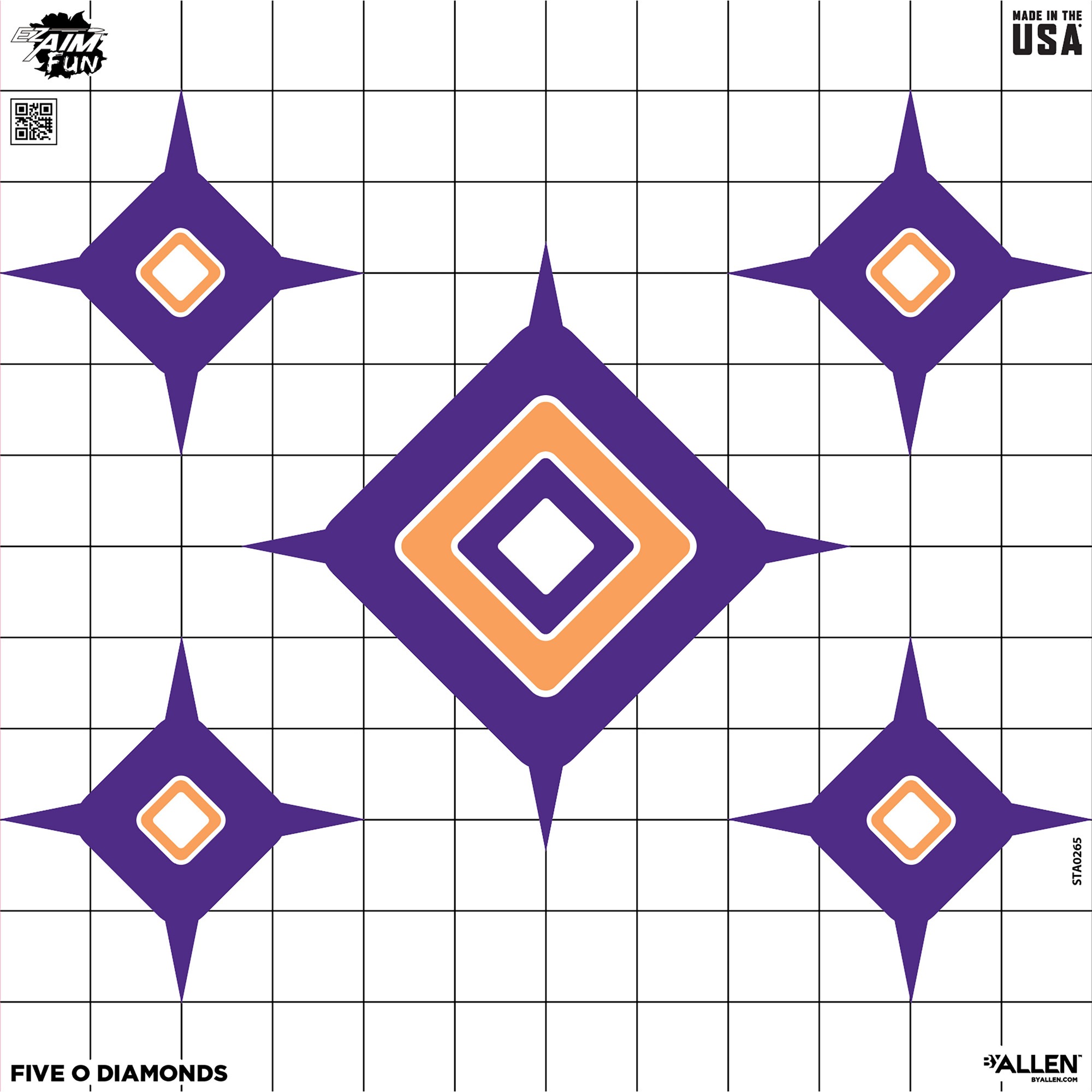 ALLEN EZ AIM 12"X12" DIALING IN 9PK