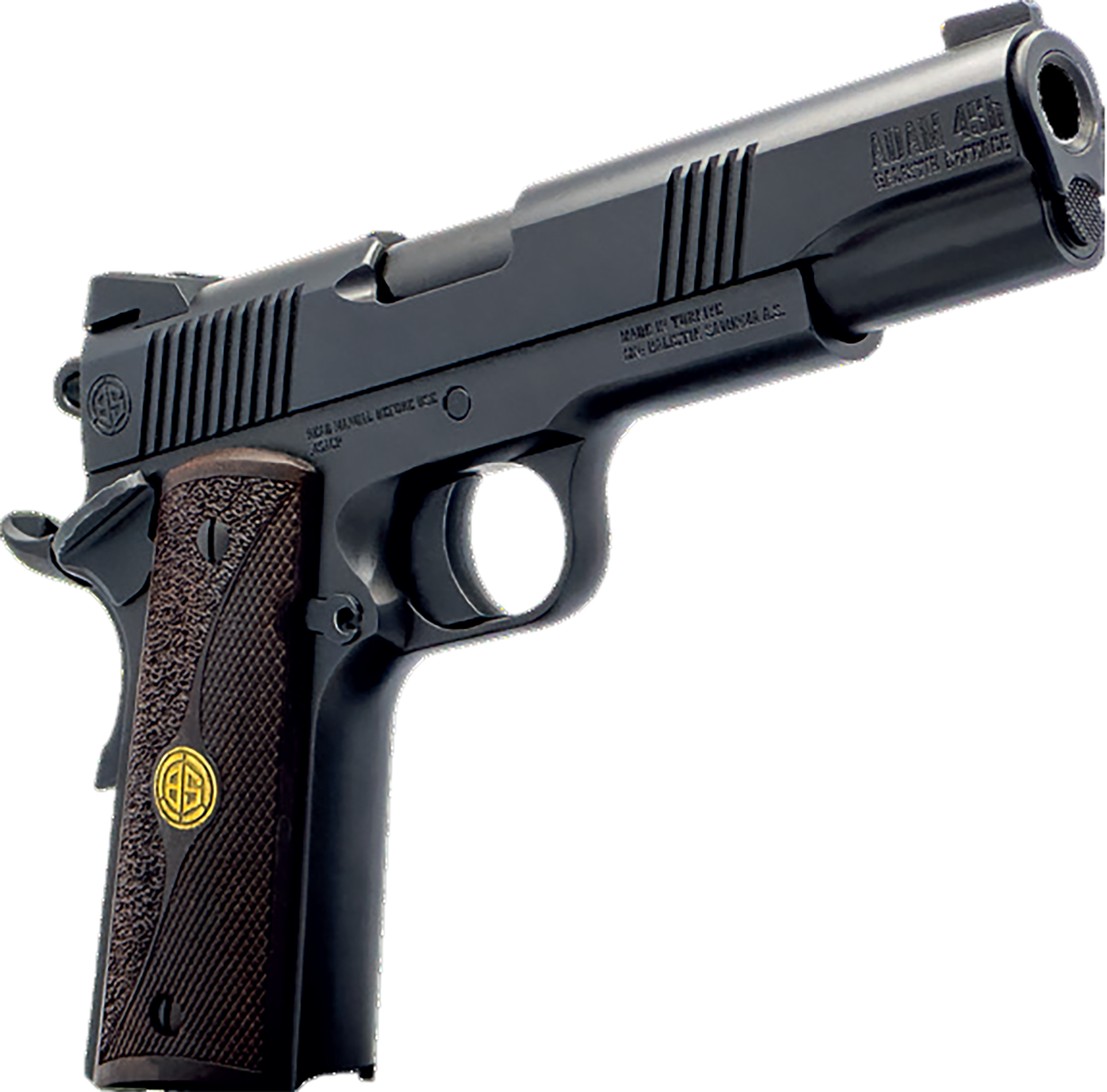 Dickinson LLC  Adam 9B Black 9mm 5" Serration B