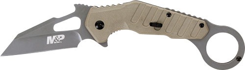 S&W KNIFE M&P EXTREME OPS 3" KARAMBIT SPRING ASSIST FDE