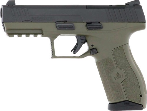 IWI MASADA 9MM 4.1" NIGHT SITE OPTICS READY 2-17RD MAG GREEN