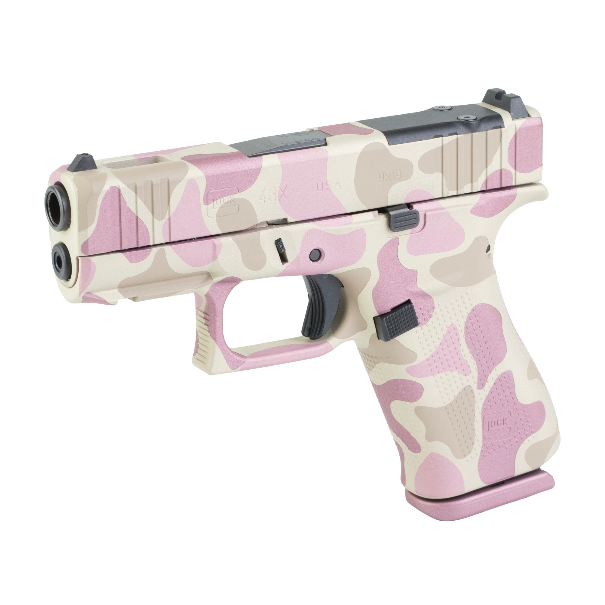 GLOCK 43X 9MM 10RD MOSK PNK FRG PORT