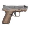 Smith & Wesson PC Shield X Carry Comp 9mm 3.6" 15rd Midnight Bronze Pistol