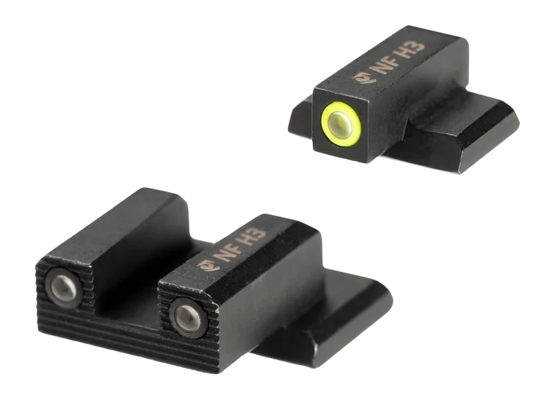 Night Fision Smith & Wesson Bodyguard 2.0 Tritium Night Sights Yellow Front