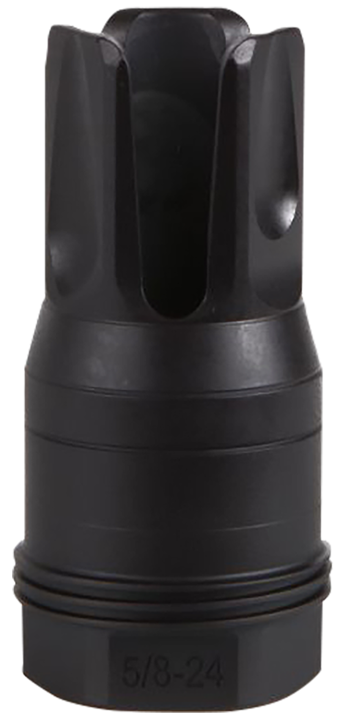 Sig Sauer SL76258X2490DEGF Clutch-Lok QD Q.D. Flash Hider Black Stainless Steel with 5/8" 24 tpi Threads for 7.62mm 90 Degree Taper