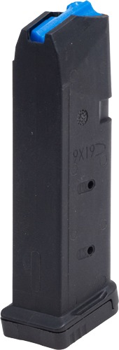 UTG MAGAZINE GLOCK 9MM 15RND POLY MATTE BLACK