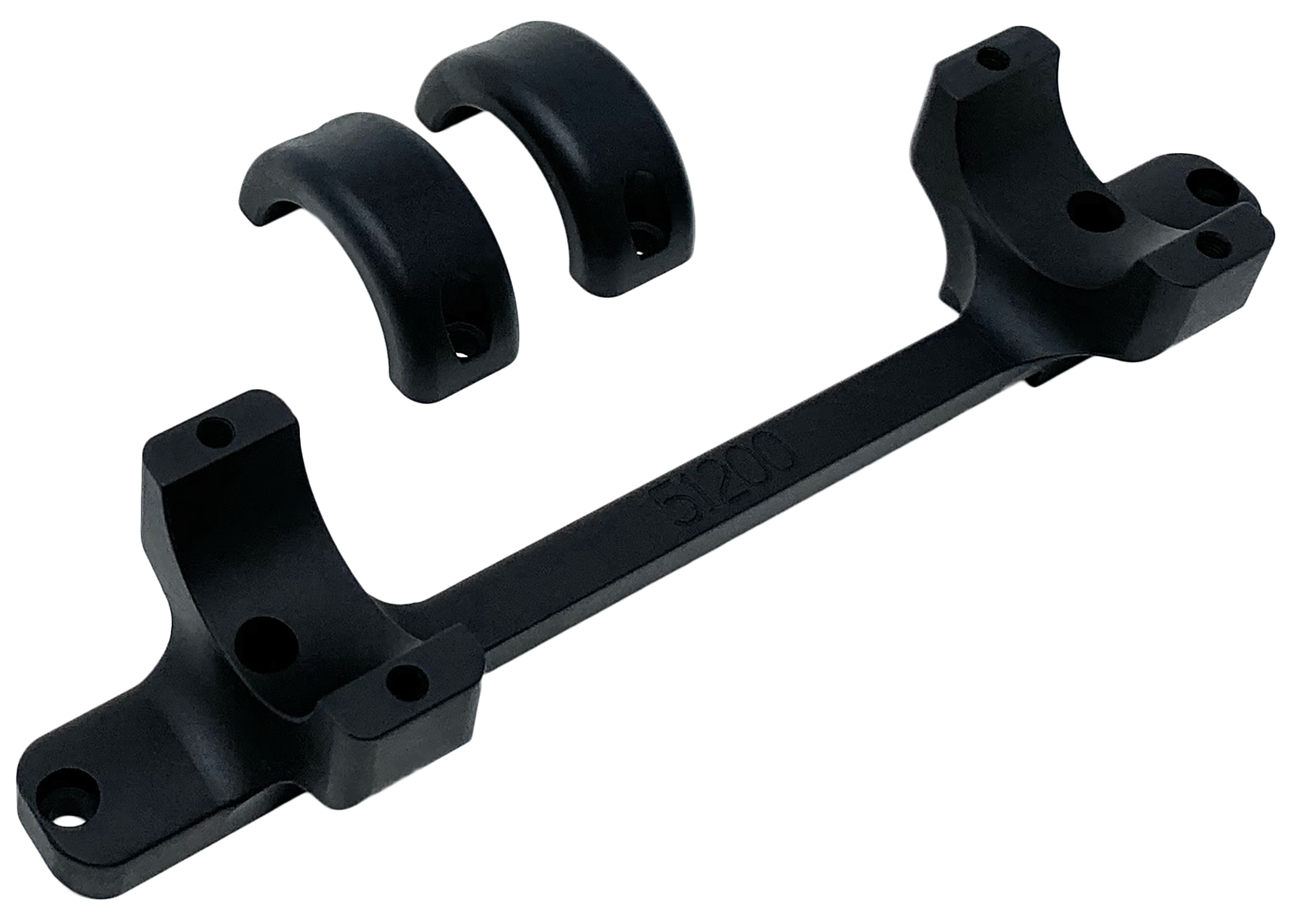 DNZ L51200 Game Reaper-Savage Scope Mount/Ring Combo Matte Black 1"