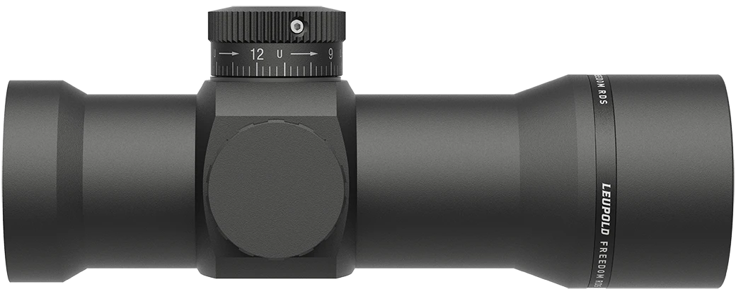 Leupold 186280 Freedom Matte Black 1x34mm, 1 MOA Illuminated Red Dot Reticle, Muzzleloader