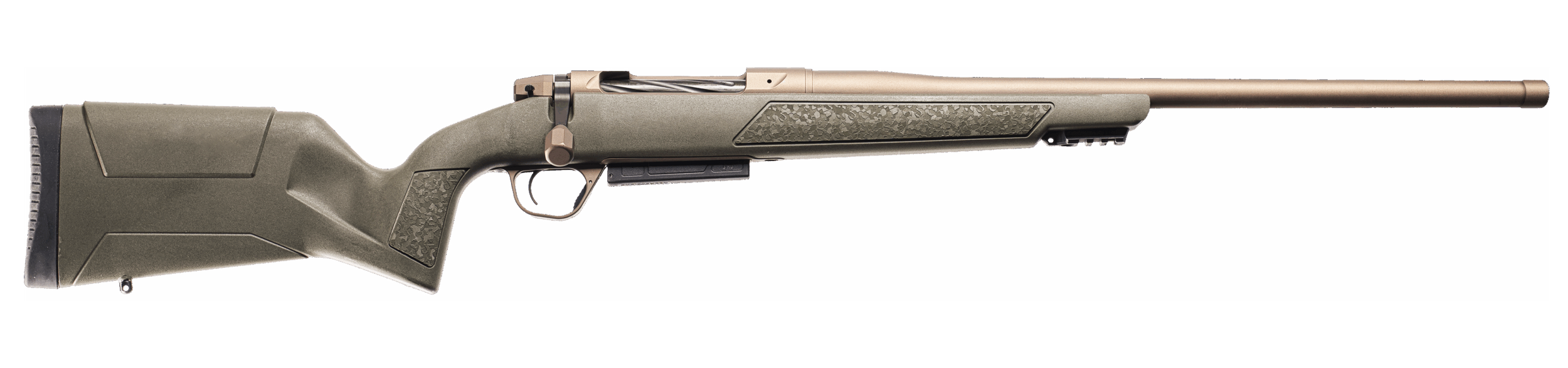Christensen Arms 801-15008-01 Evoke  300 Win Mag 4+1 22" Burnt Bronze Cerakote Threaded Barrel, Burnt Bronze Cerakote Drilled & Tapped Receiver, Picatinny Rail Forend, OD Green Fixed Synthetic Stock