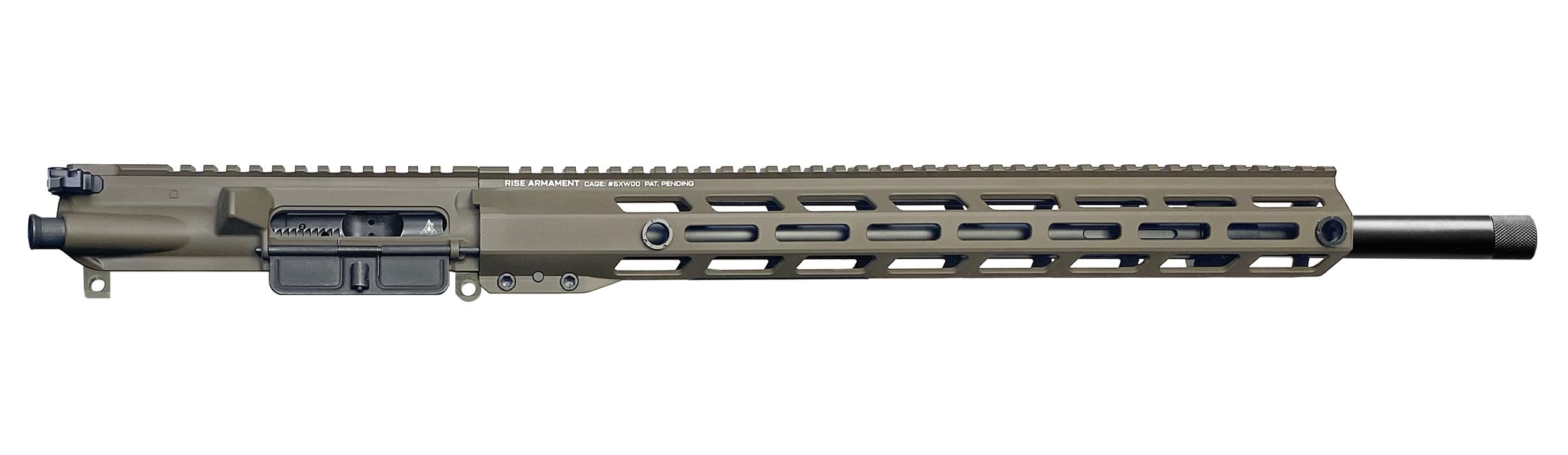 Rise Armament RA6ARCCUBRN18 Upper Receiver  6 ARC 18" Black Cerakote Barrel Aluminum