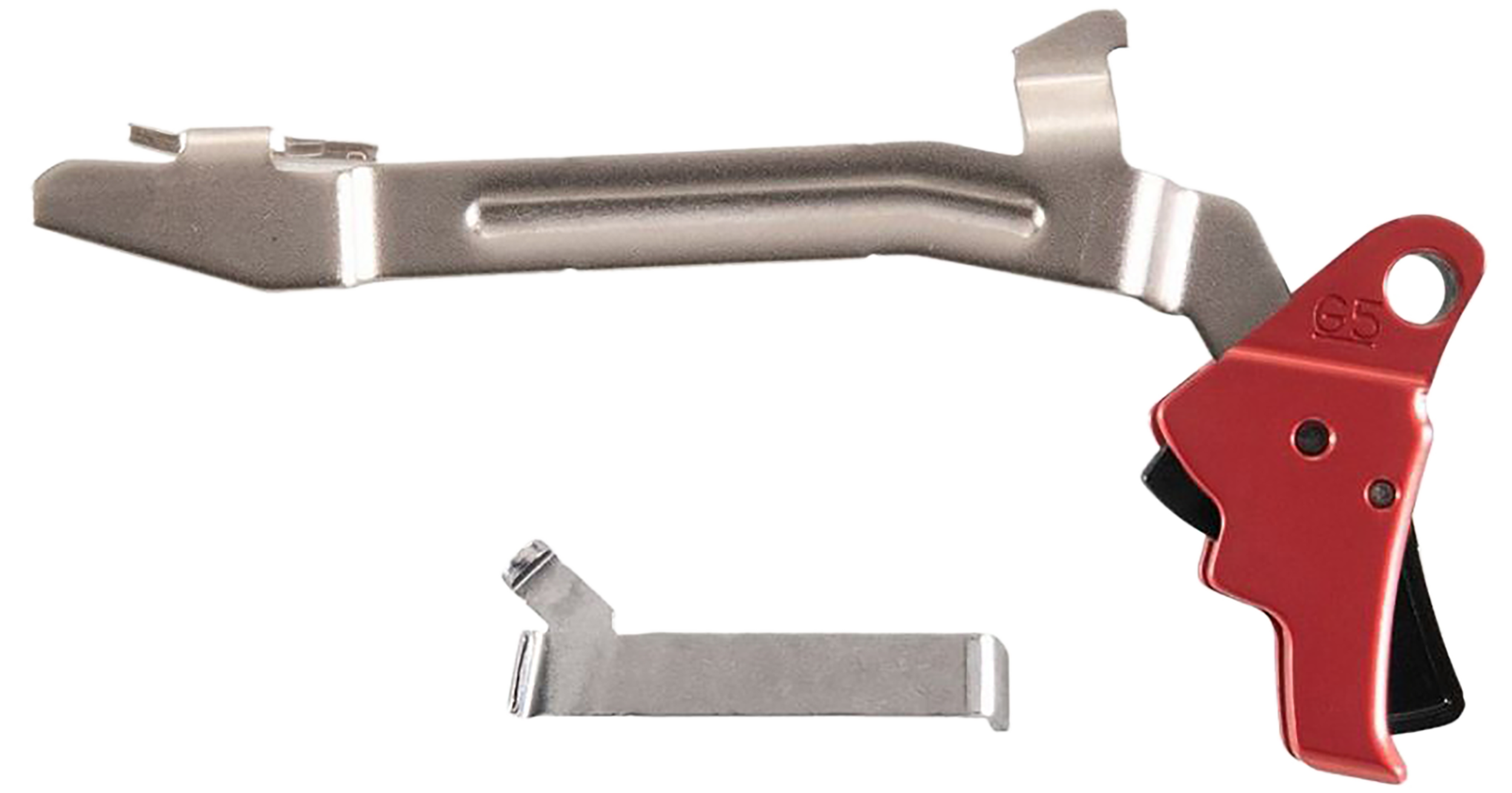 Apex Tactical 102156 Action Enhancement  Red Drop-in Trigger Compatible w/Glock 17/19/19X/26/34/45 Gen5