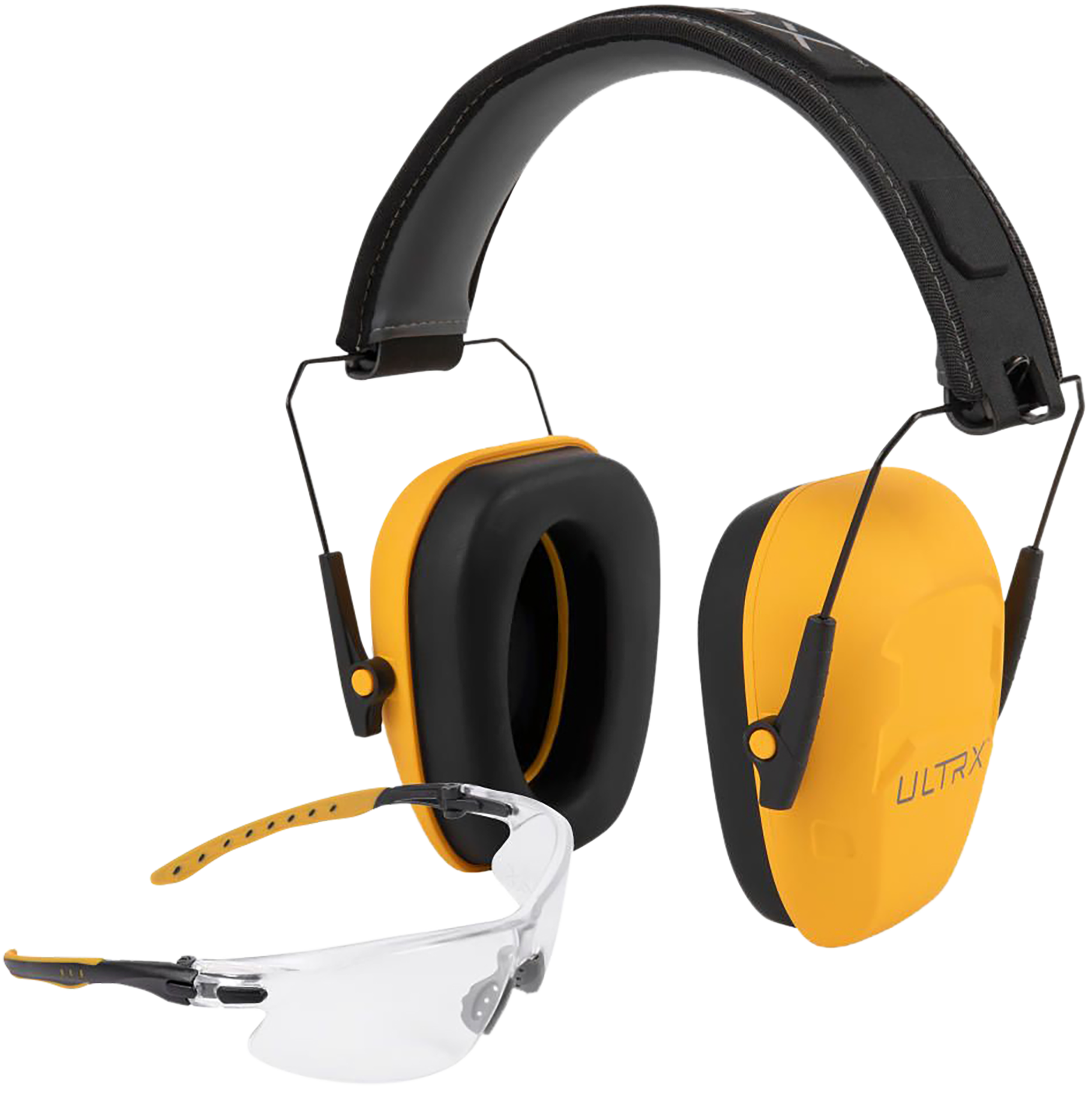 Allen 4156 Shield Ear & Eye Protection Combo 23 dB Yellow